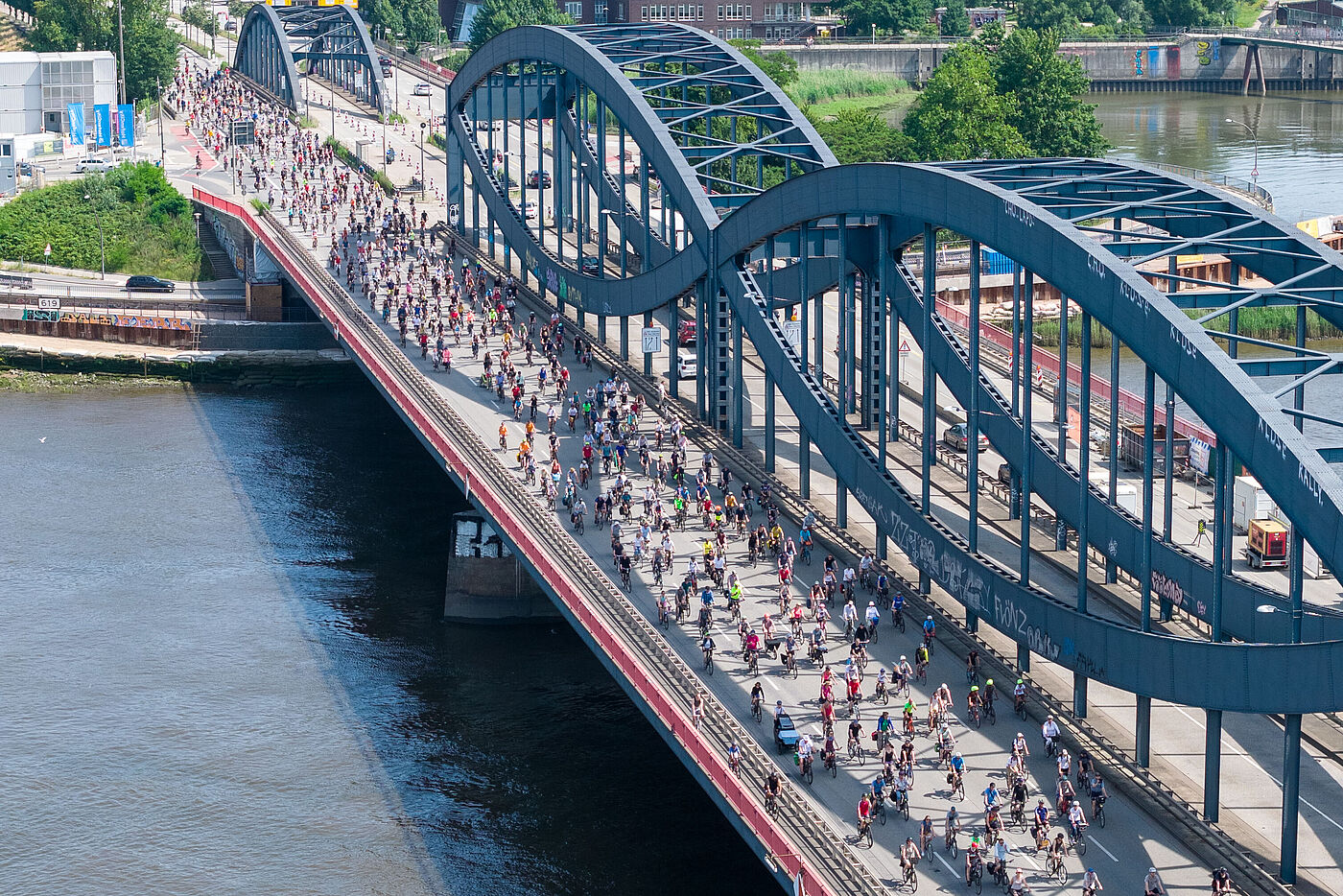 Fahrradsternfahrt Hamburg 2025