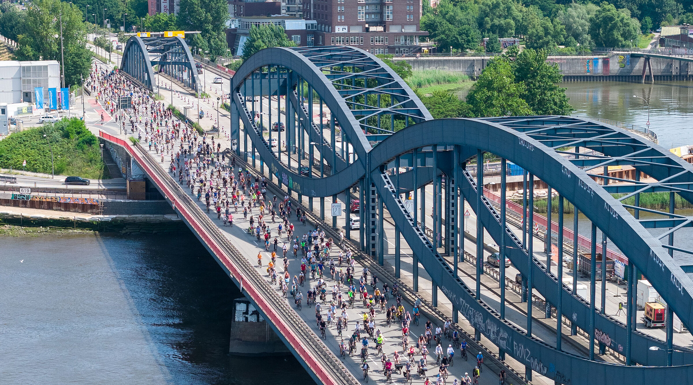 Fahrradsternfahrt Hamburg 2025