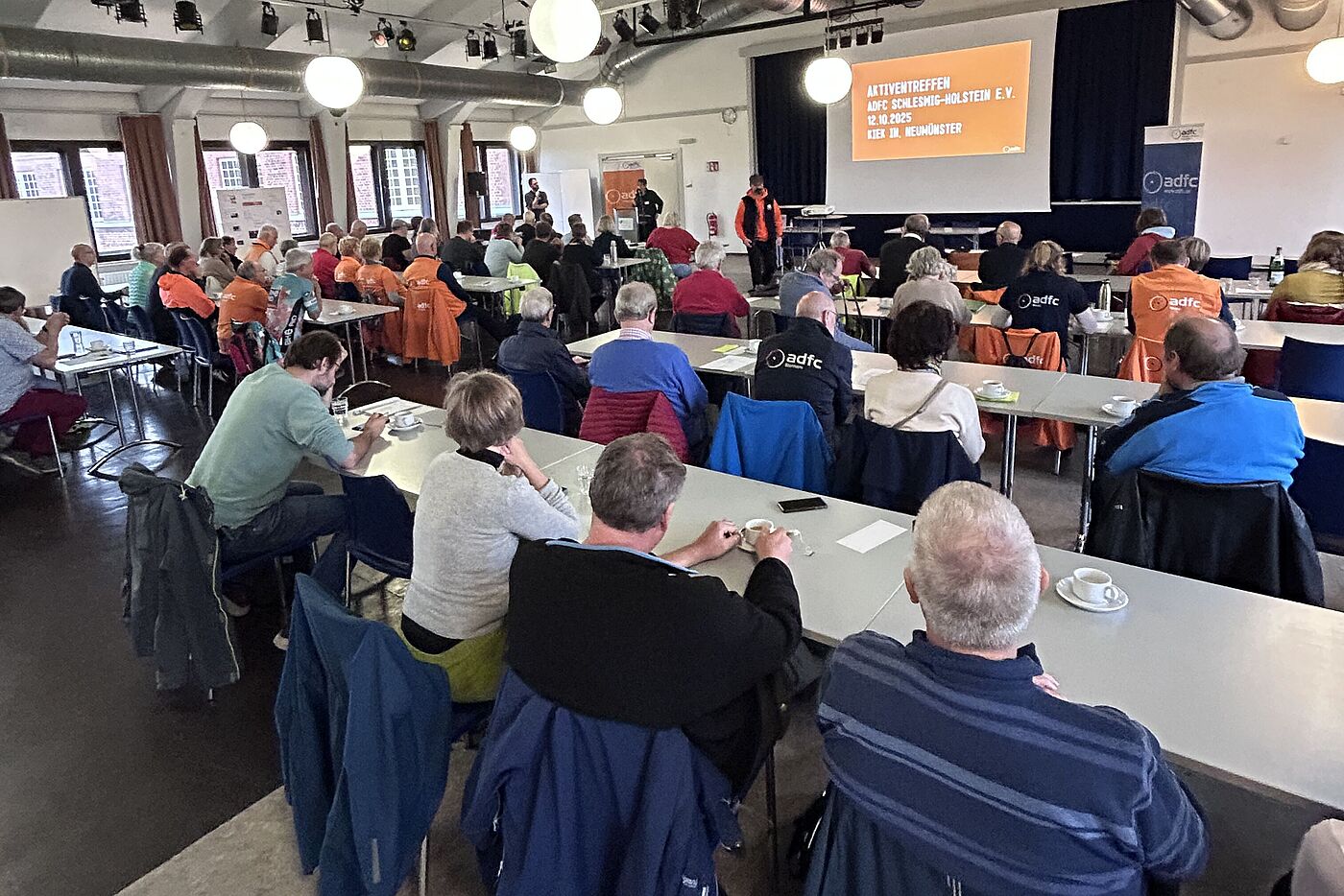 Voller Saal beim ADFC-Aktionstag 2025