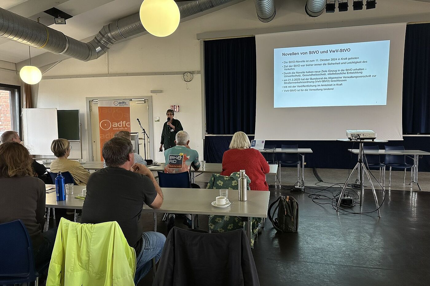Welche Neuerungen zur Radverkehrsförderung bietet die StVO-Novelle: Intensiver Austausch mit der Landesvorsitzenden Stephanie Meyer