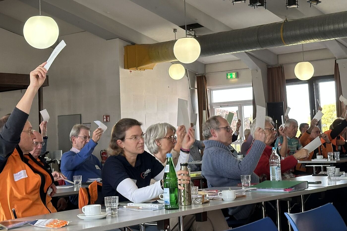 Stellten die Weichen für den ADFC - die Mitglieder auf der Landesversammlung 2025