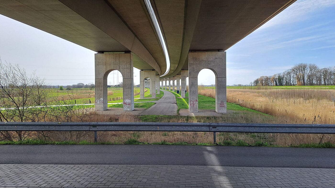 Delftorbrücke - Geplante Ort der Zwischenkundgebung Delftorbrücke - Geplanter Ort der Zwischenkundgebung
