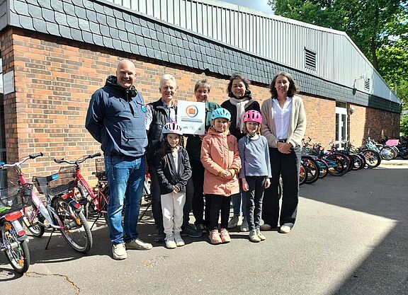 Auszeichnung Fahrradfreundliche Schule Kremperheide