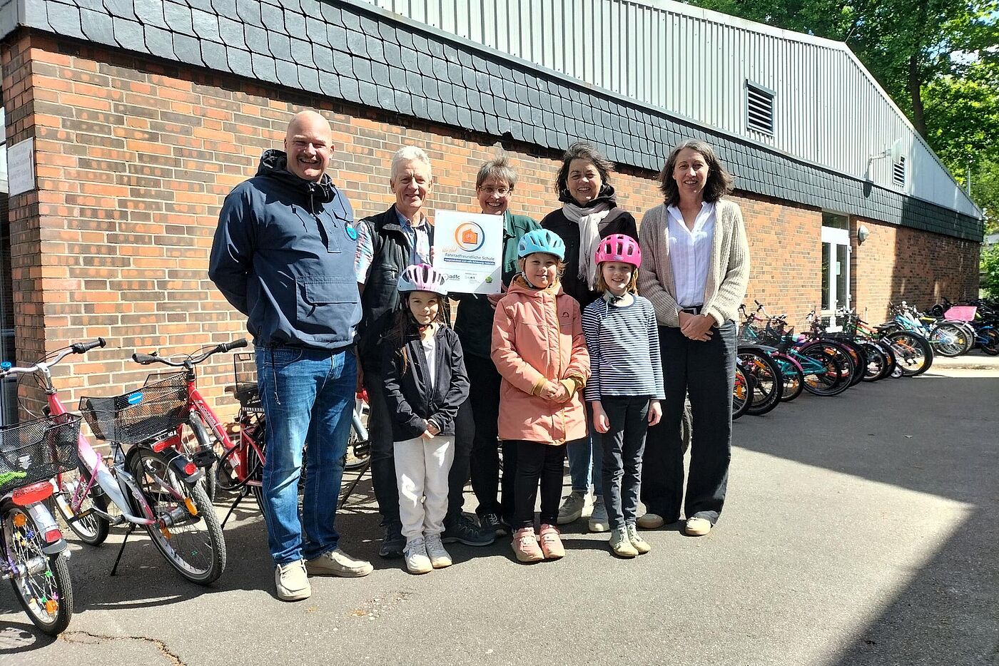 Auszeichnung Fahrradfreundliche Schule Kremperheide