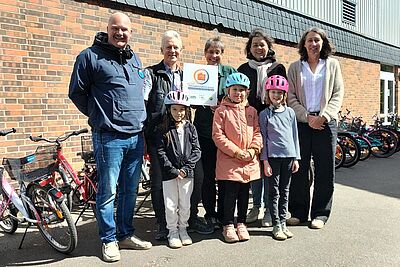 Auszeichnung Fahrradfreundliche Schule Kremperheide