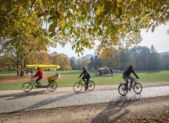 Radfahren im Herbst hat seine eigenen Reize und Herausforderungen.