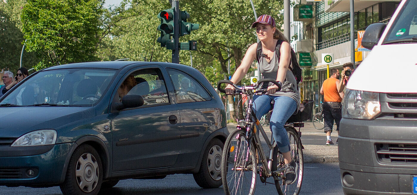 Radfahren in der Stadt